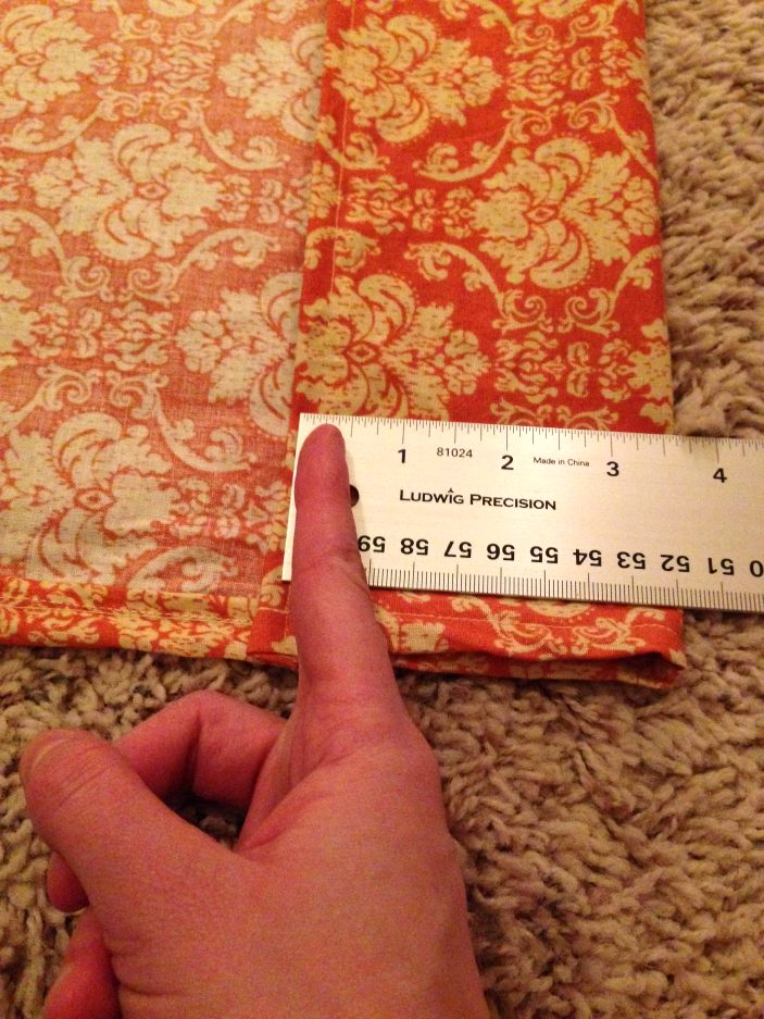 diy curtains - curtain rod slot pin 2