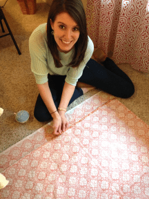 diy curtains - Julia pinning