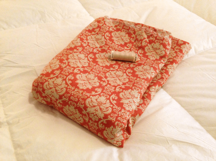 diy curtains - materials