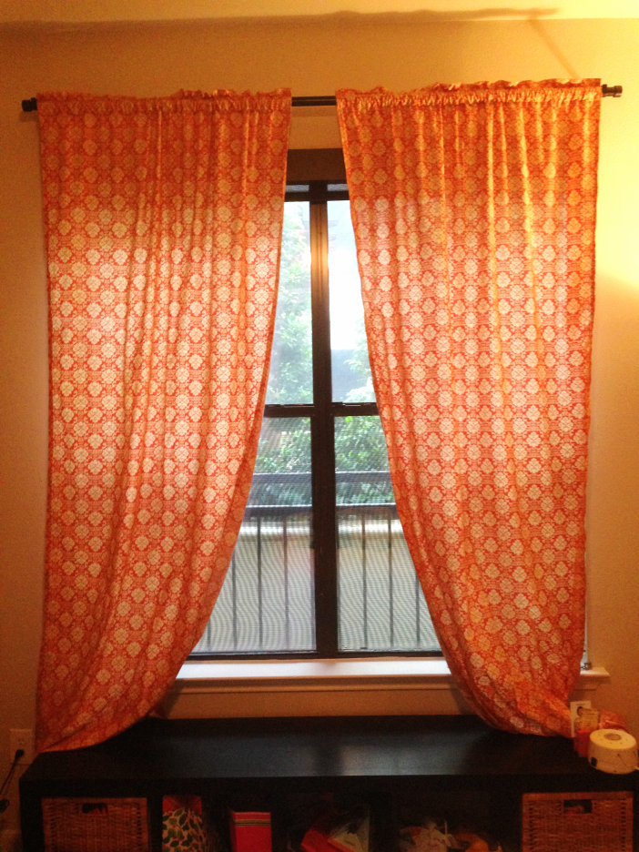 Final DIY Curtains