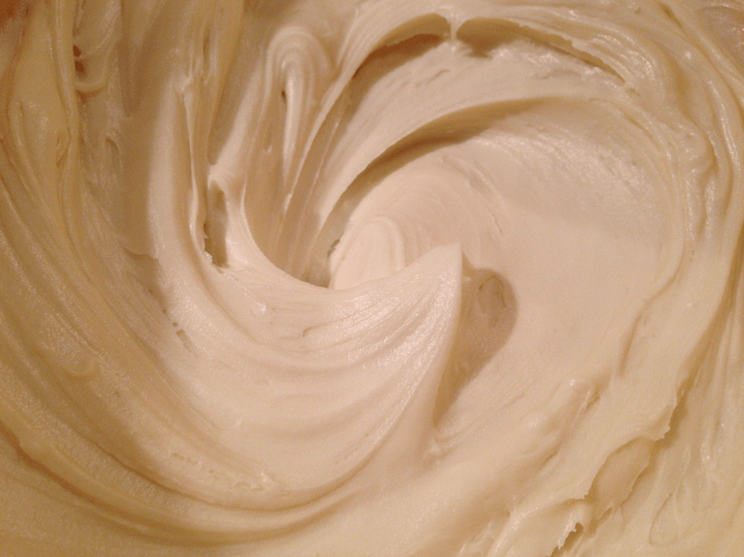 Buttercream Frosting - close