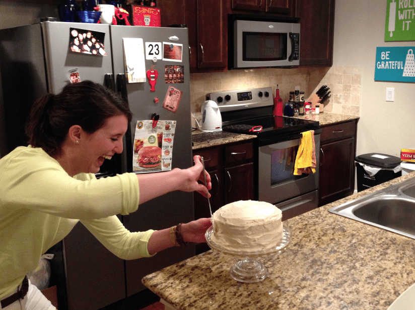 Buttercream Frosting - frost cake and laugh