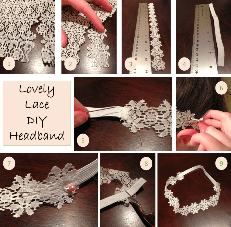 Lovely Lace DIY Headband