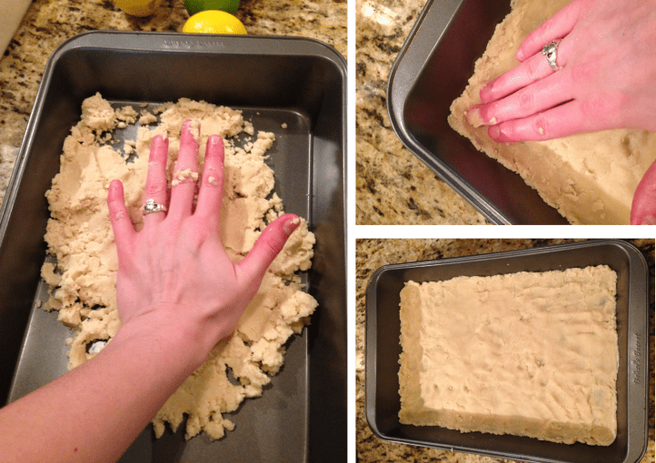 Raspberry ToppedLemon-Lime Squares - Step 2
