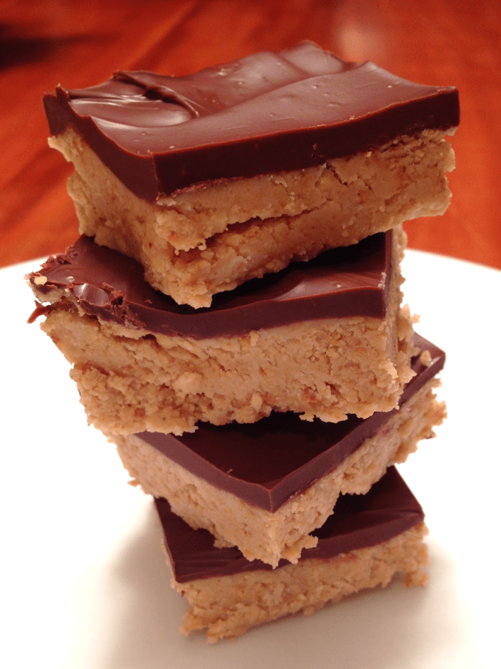 Homemade Reese's - stack