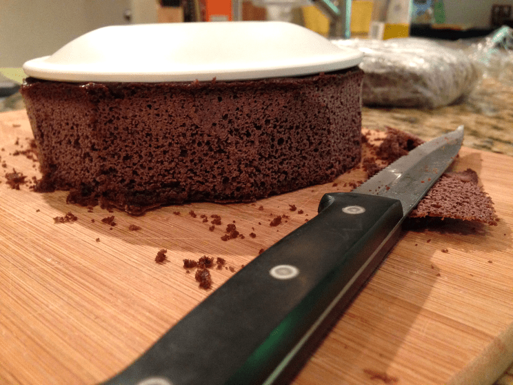 Cake Tip 6 - small cut layer