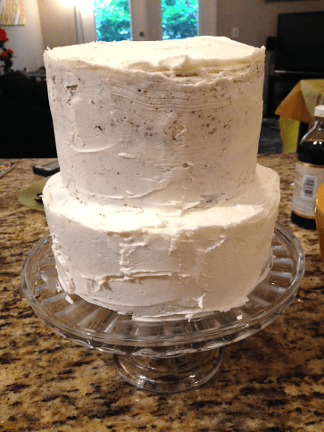 Cake Tip 7 - Complete crumb coat
