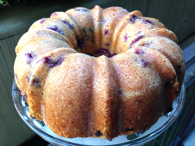 Blueberry Lemon Cake - full