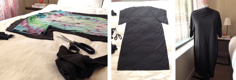 DIY Tee-Shirt Dress 2