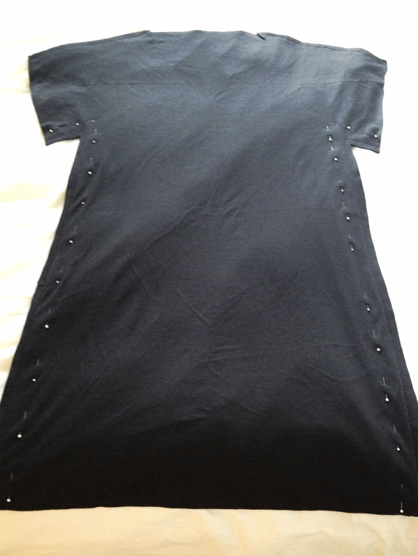 DIY Tee-Shirt Dress 4