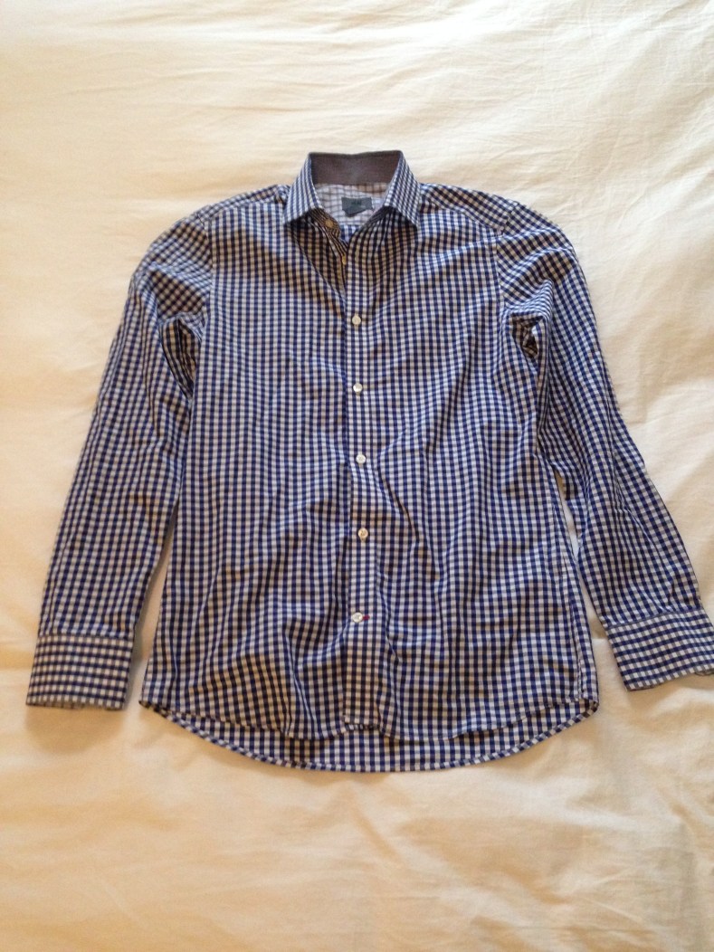 Alteration on Mens Simple Shirt Step 1 1