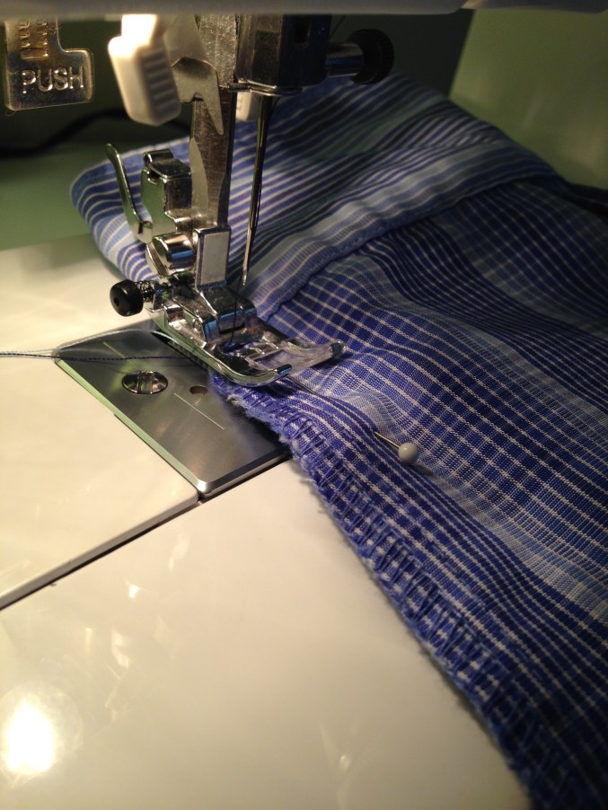 Alteration on Mens Simple Shirt Step 3 4
