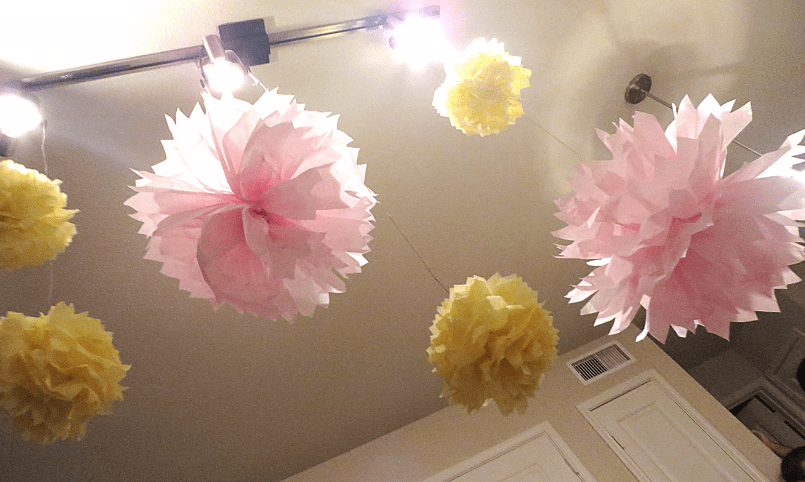 Birthday Tea Party Magic Pom Poms