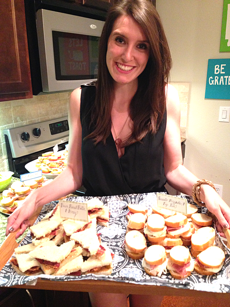 Amped Up Tea Sandwiches by Bunny Baubles