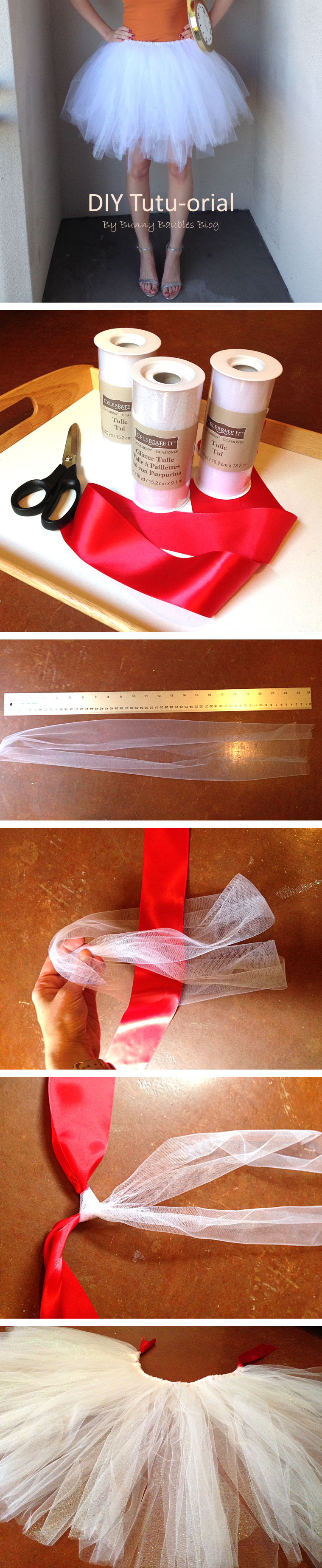 DIY Tutu-orial by Bunny Baubles Blog