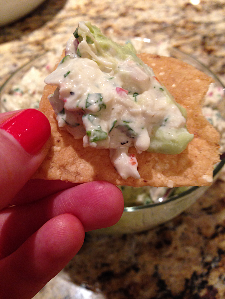 Crabby Avocado Dip by Bunny Baubles 7
