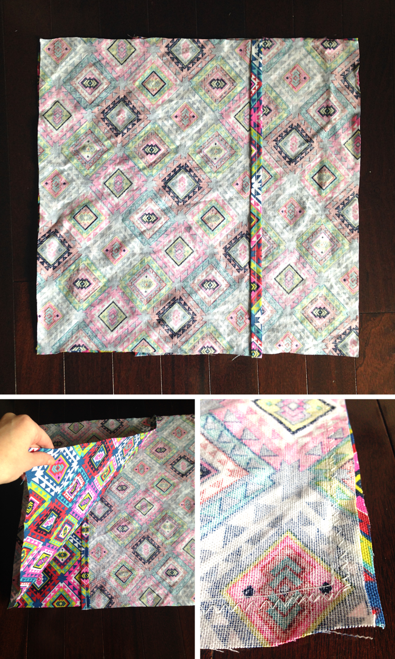 DIY Pillow Sham by Bunny Baubles 3