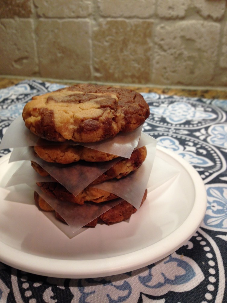 Peanut Butter Cocoa Swirl Cookies 2