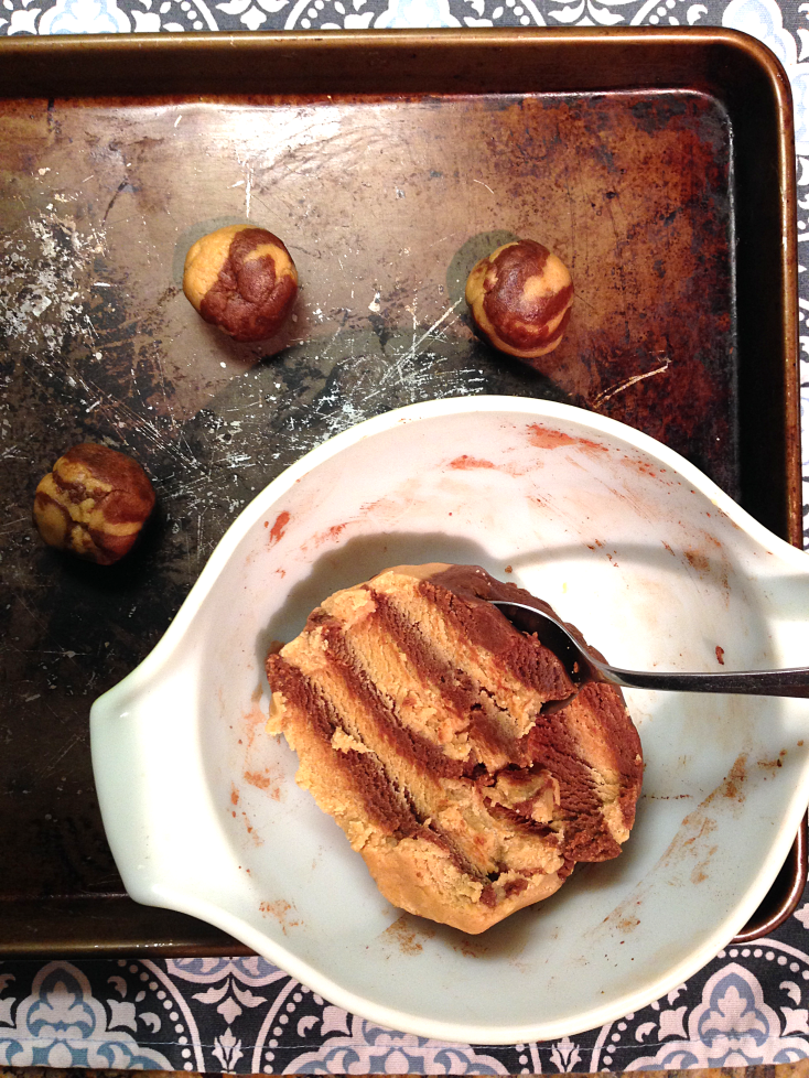 Peanut Butter Cocoa Swirl Cookies by Bunny Baubles 3