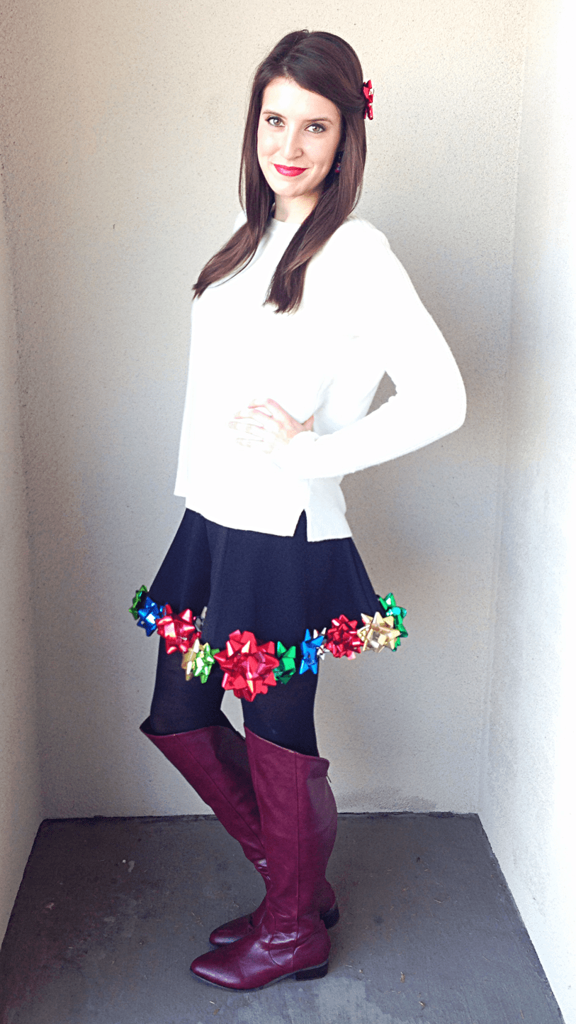 Tacky Christmas Skirt by Bunny Baubles 2