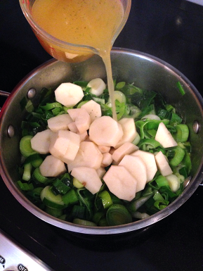 Potato Leek Soup by Bunny Baubles Blog 2