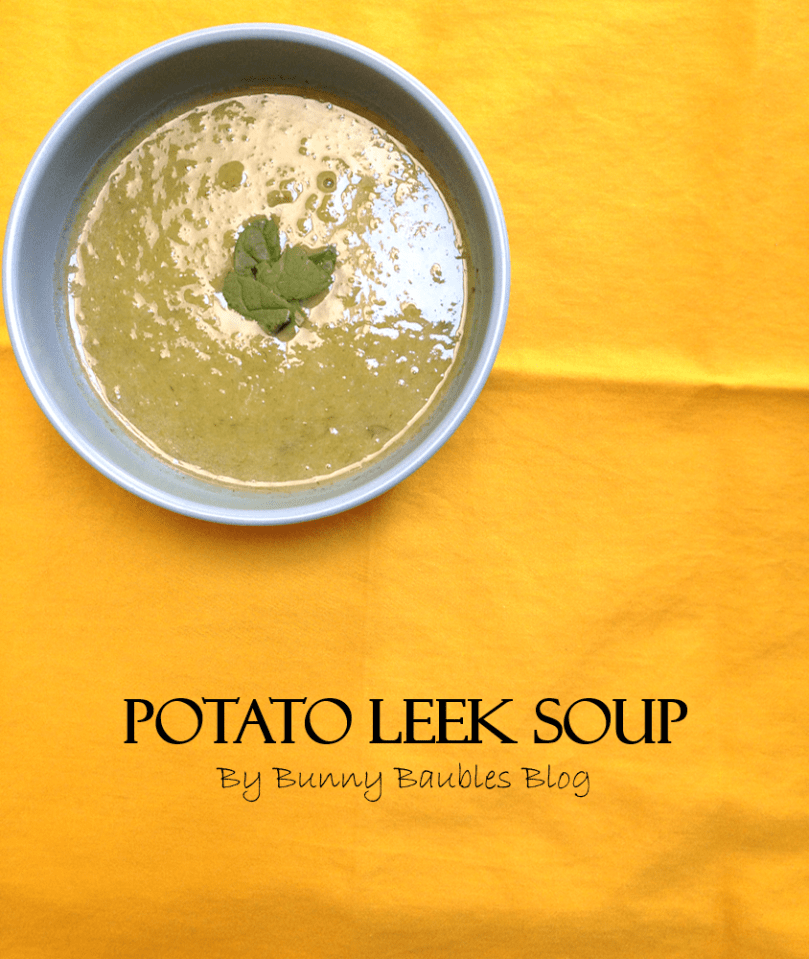 Potato Leek Soup by Bunny Baubles Blog Title