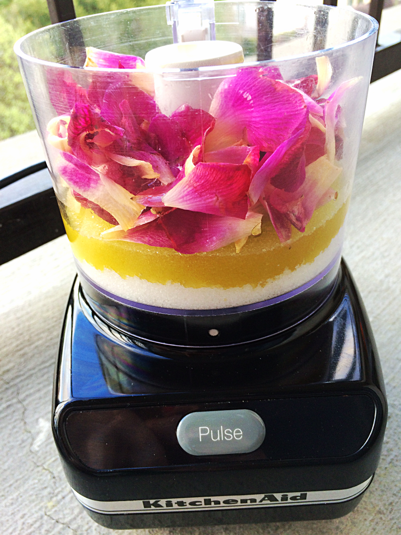 Homemade Floral Body Scrub by Bunny Baubles 3