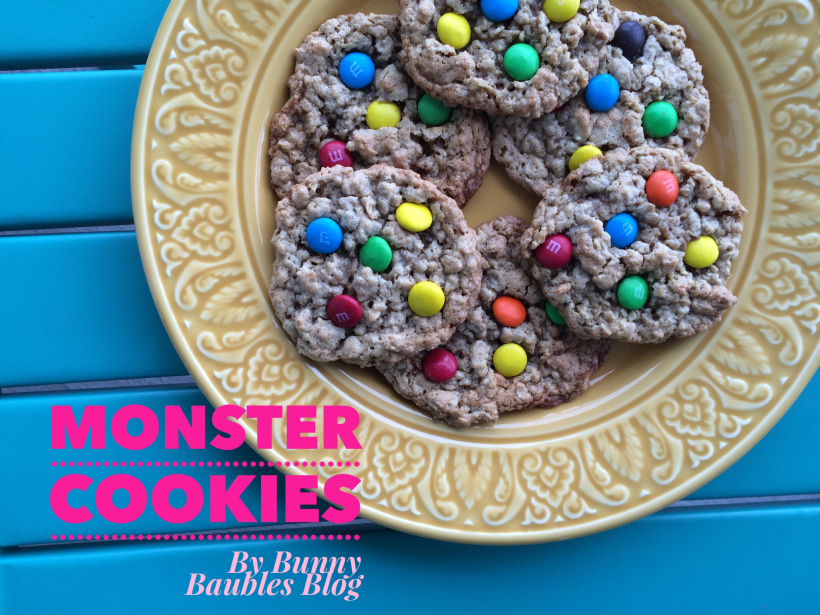 Monster Cookies by Bunny Baubles Blog
