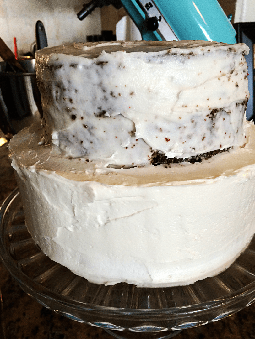 Sparkles and Roses Cake Tutorial by Bunny Baubles Blog 2