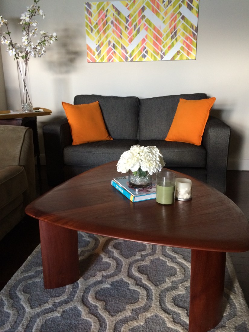 Modern Coffee Table made by Dad