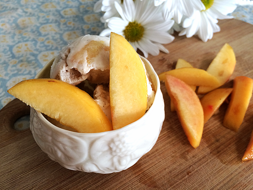 Peaches n' S'Cream Ice Cream by Bunny Baubles 3