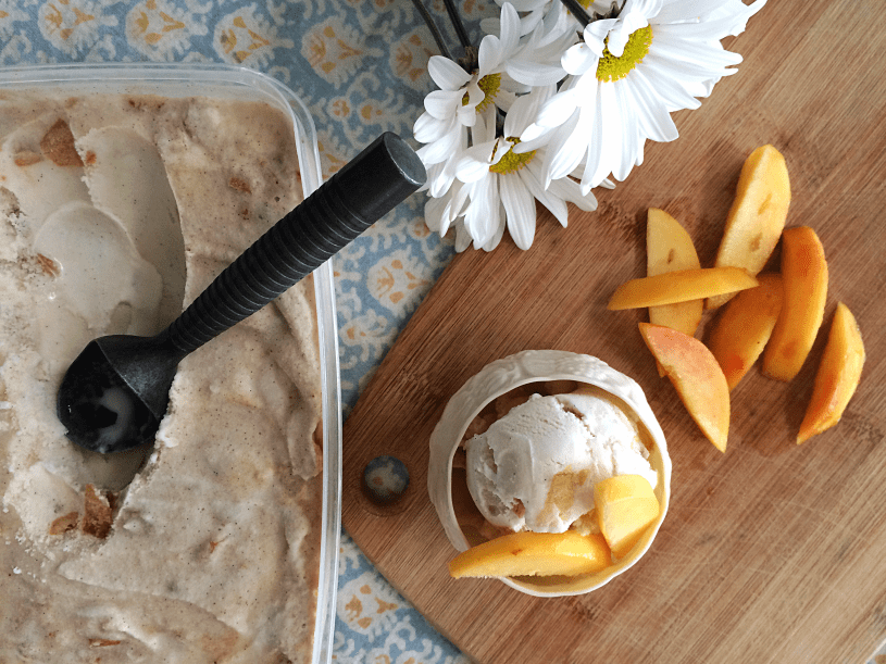 Peaches n' S'Cream Ice Cream by Bunny Baubles 6