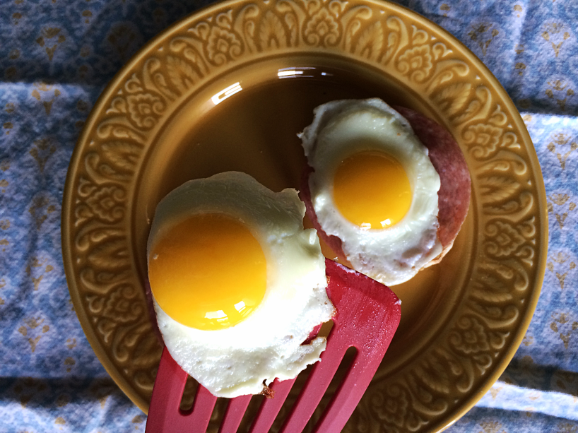 Salami and White Cheddar Egg Sandwich by Bunny Baubles Blog 5