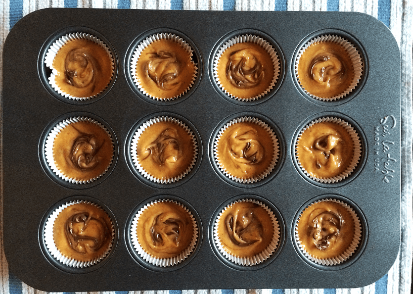 Pumpkin Nutella Swirl Muffins by Bunny Baubles Blog 4