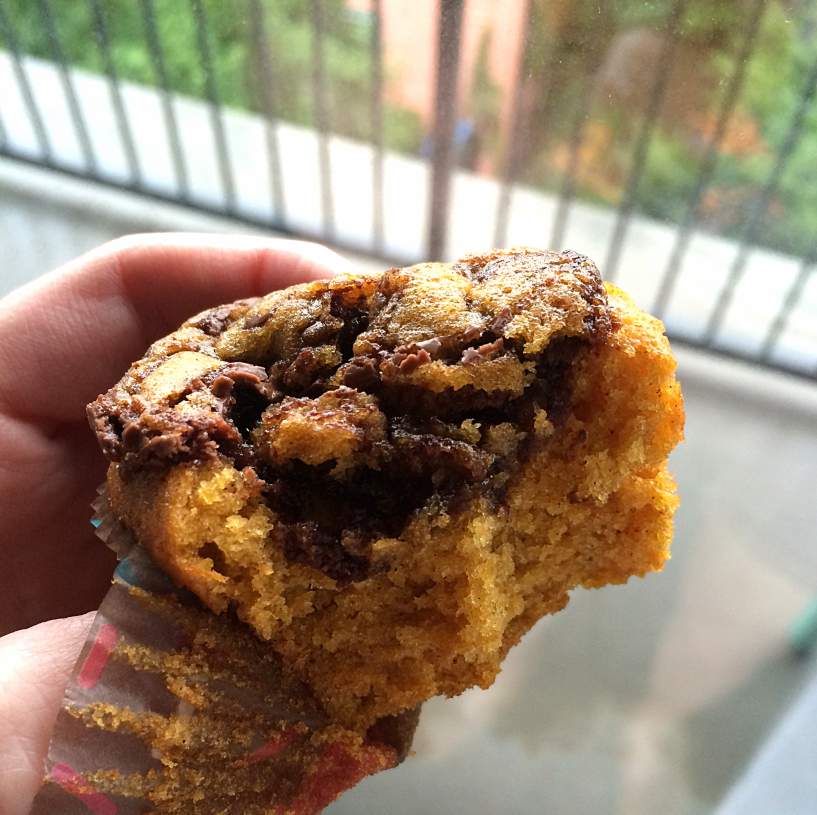 Pumpkin Nutella Swirl Muffins by Bunny Baubles Blog 9