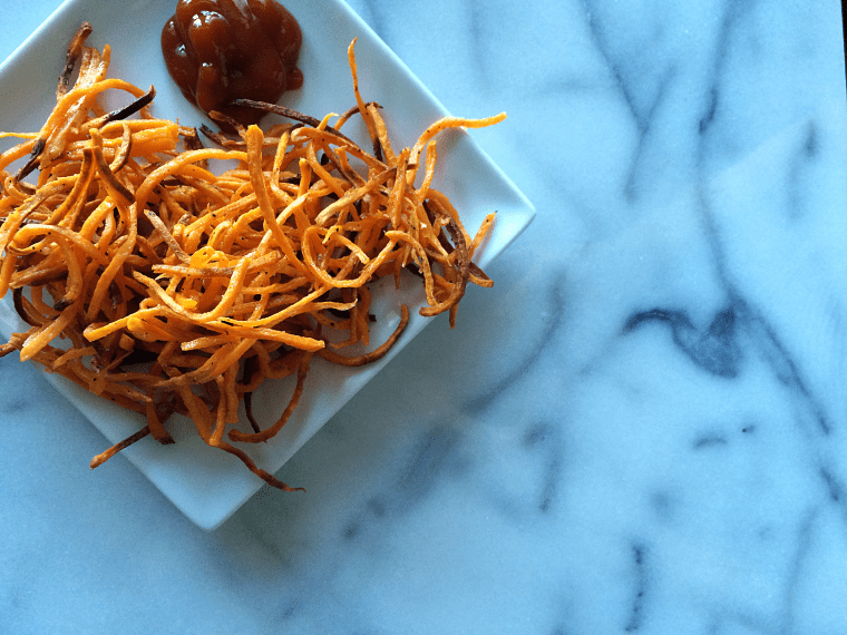 Baked Shoestring Sweet Potato Fries by Bunny Baubles Blog 9