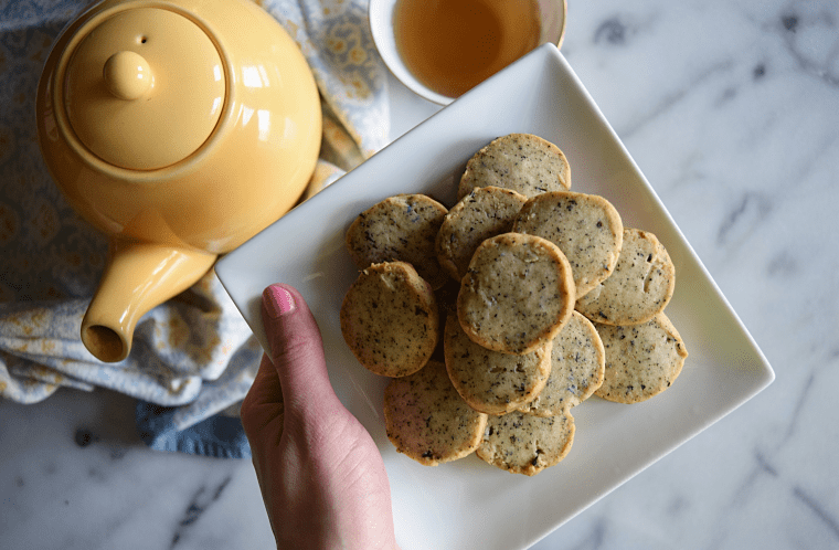 Lavender Earl Gray Tea Shortbread Cookies by Bunny Baubles 5