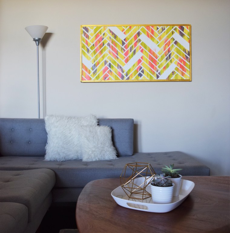 DIY Canvas Picture Frame by Bunny Baubles Blog 10