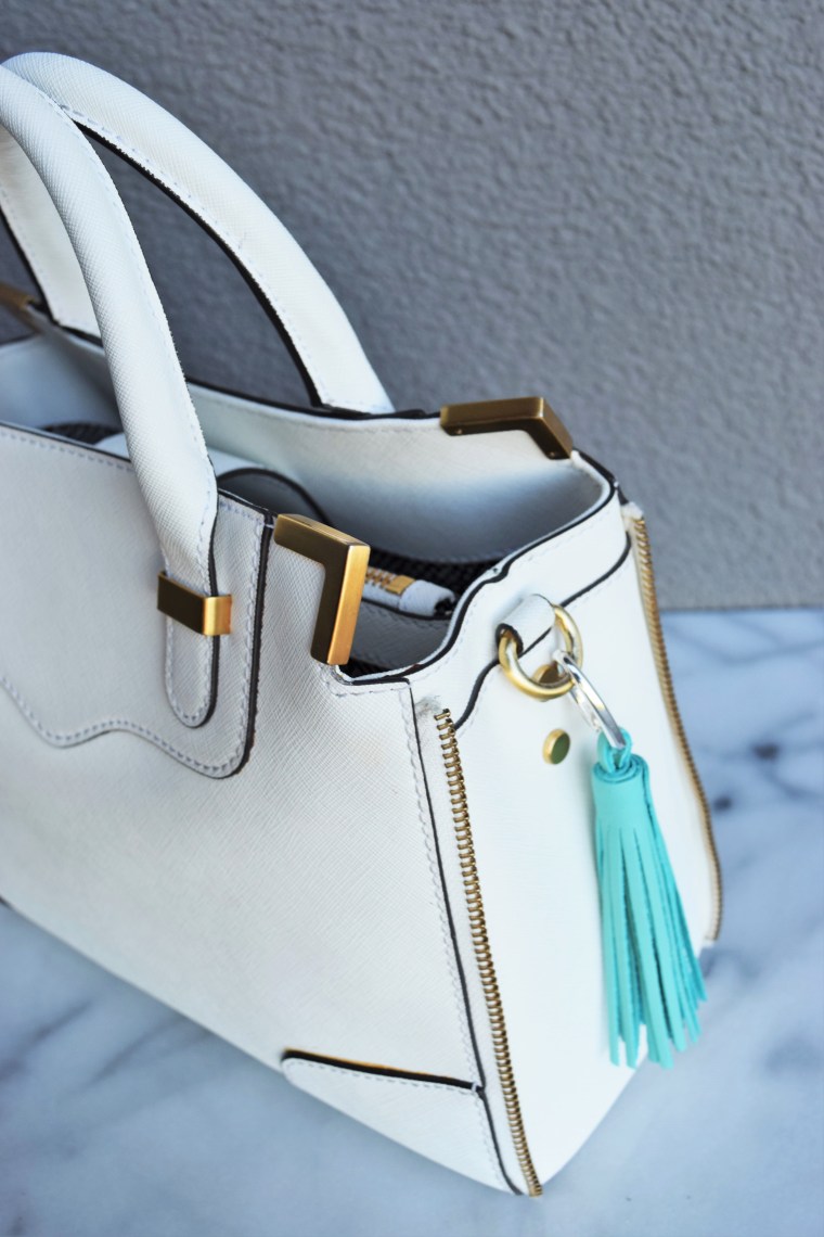 DIY Leather Tassel Charm by Bunny Baubles Blog 2