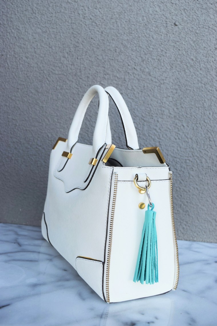 DIY Leather Tassel Charm by Bunny Baubles Blog 3