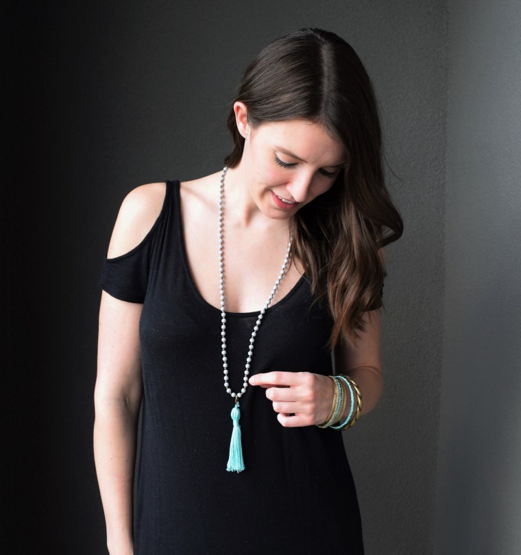 DIY Tassel Necklace Instructions by Bunny Baubles Blog 1