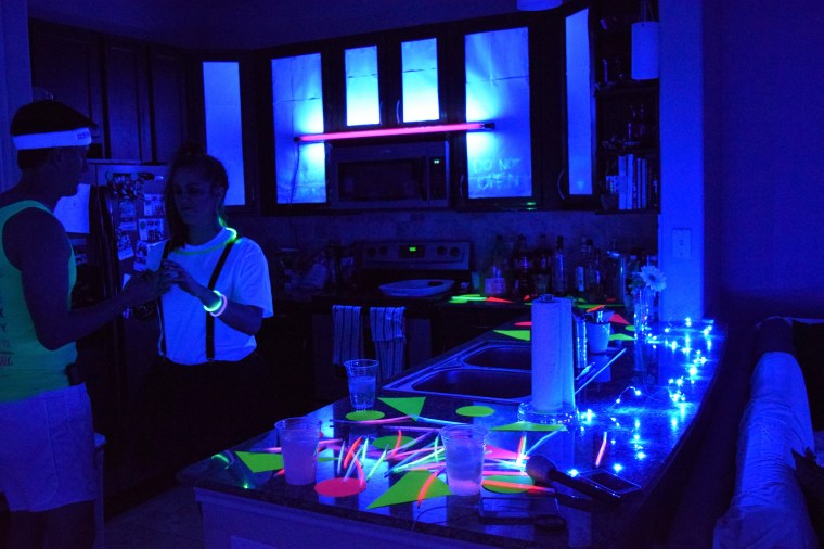 80's Blacklight Party by Bunny Baubles 2