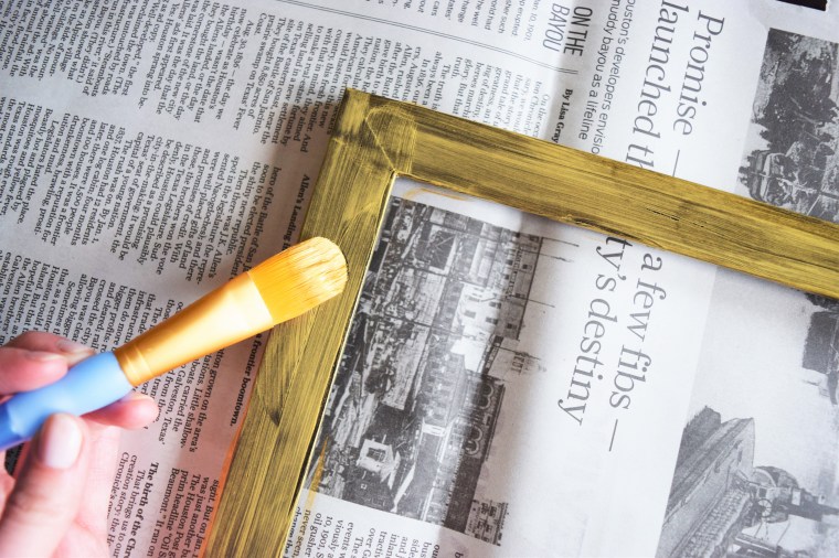 DIY Geometric Pineapple Art 10