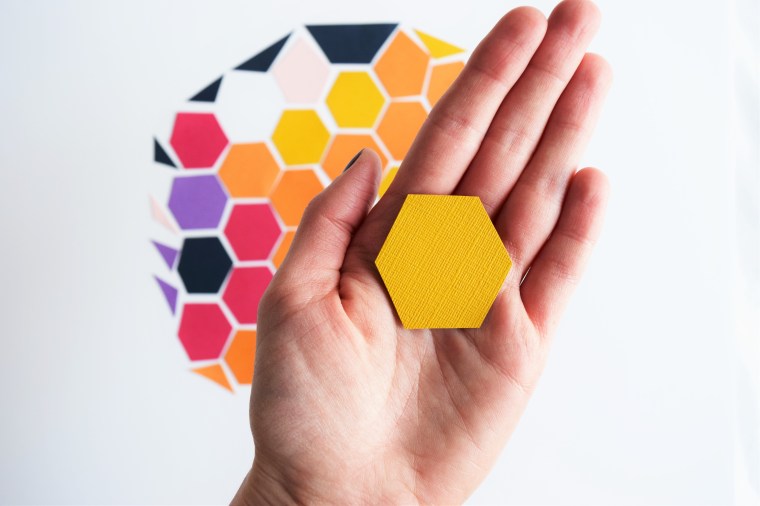 DIY Geometric Pineapple Art 3