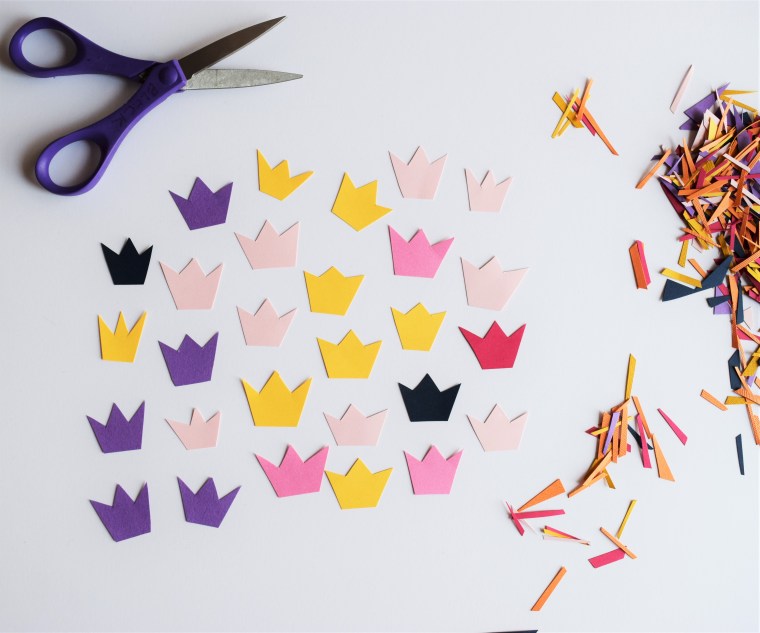 DIY Geometric Pineapple Art 5