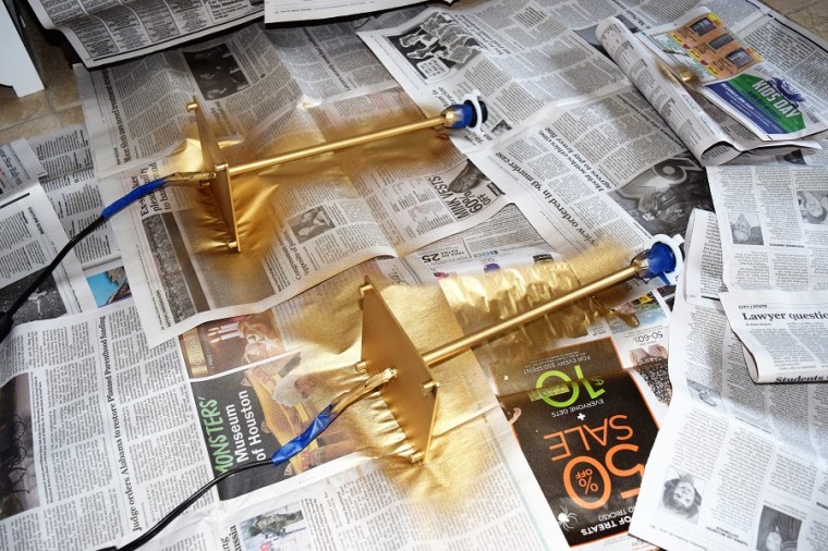 How to Paint IKEA Lamp 3