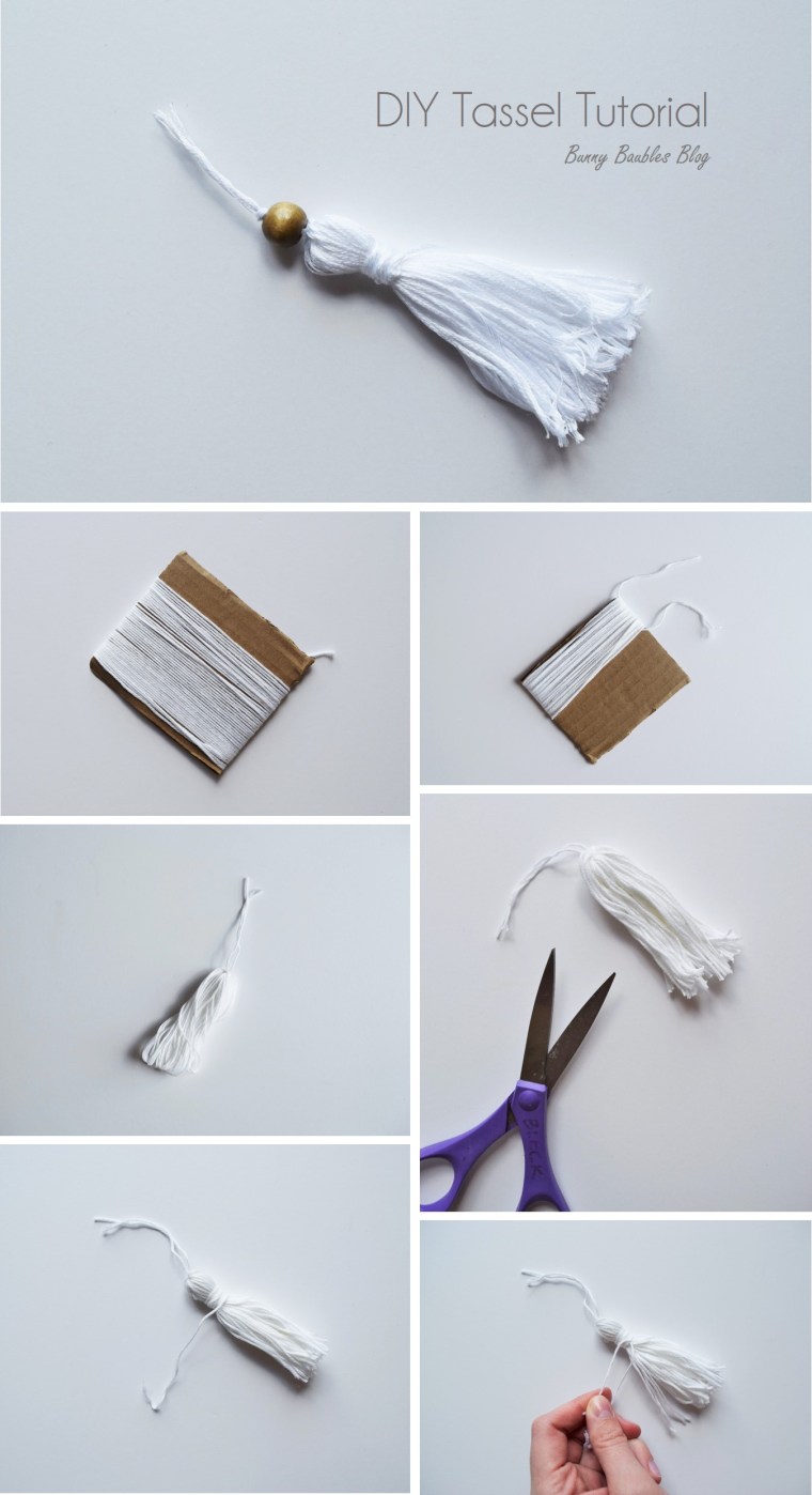 DIY Tassel Tutorial with Beads by Bunny Baubles