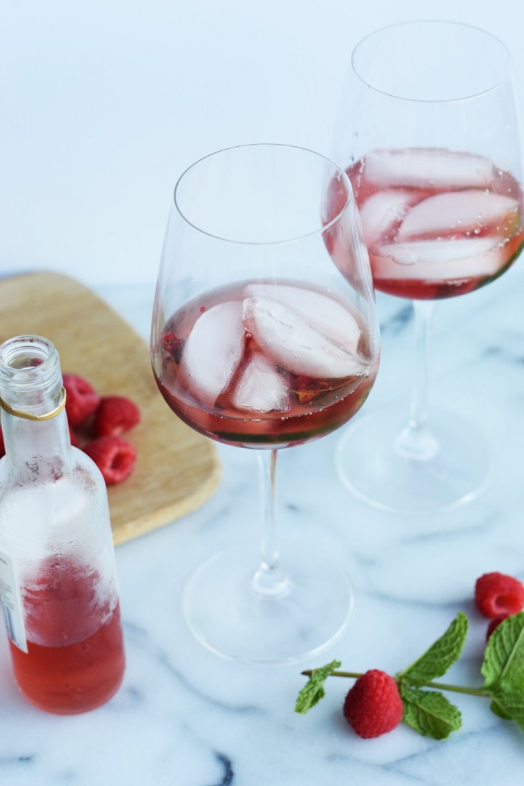 Raspberry Cucumber Rose Cocktail by Bunny Baubles 3