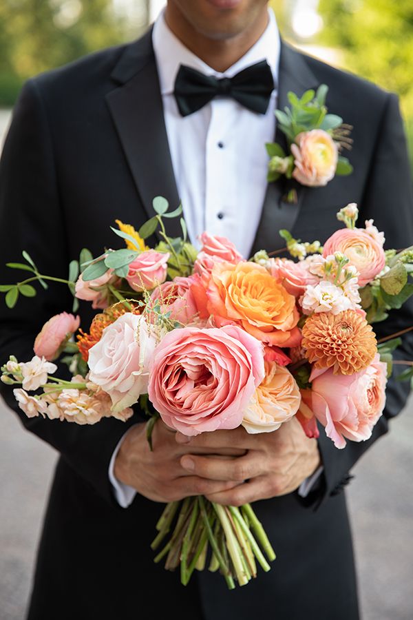 2019 Top Wedding Trends Featuring Living Coral _ Strictly Weddings